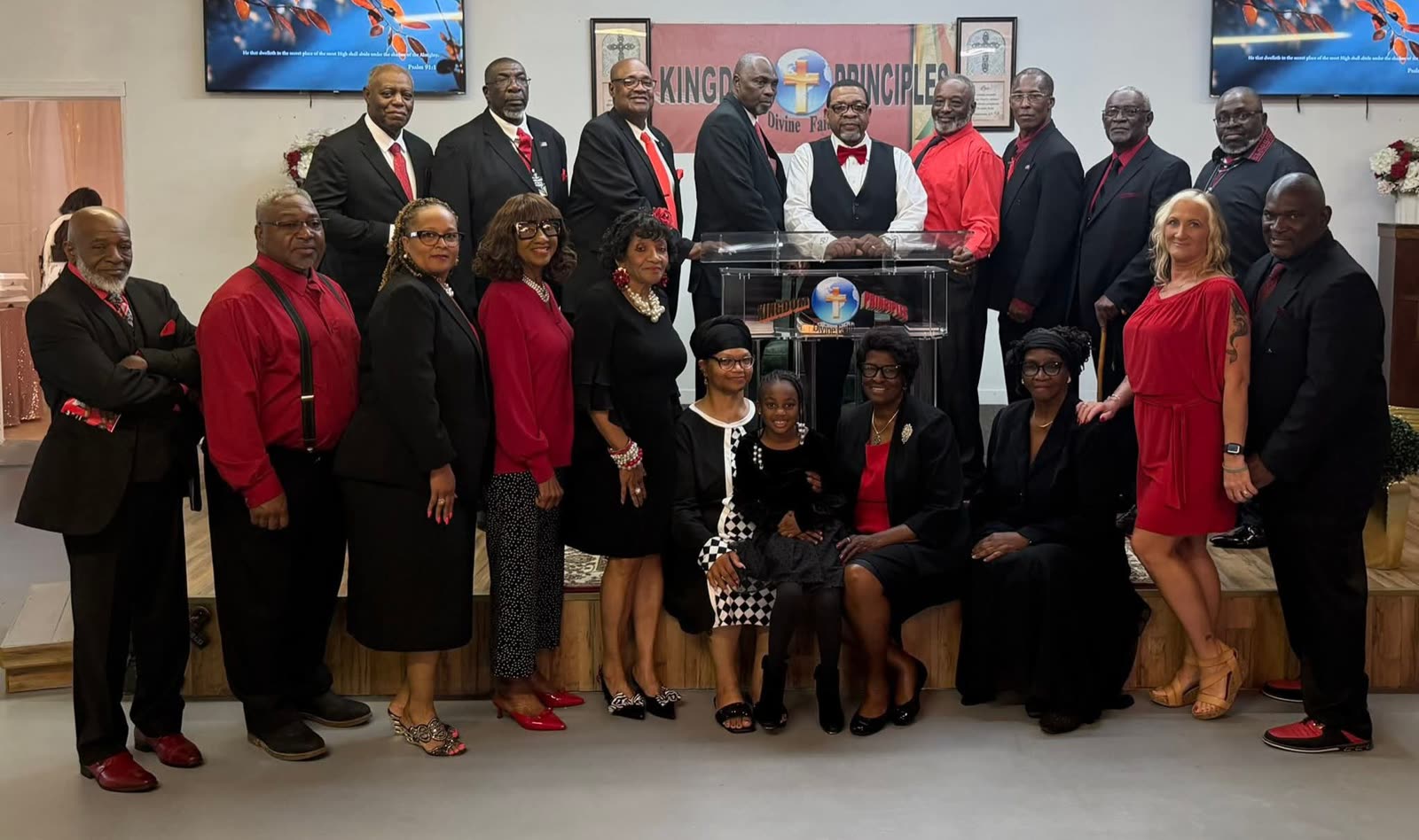 PrayerLine Warriors gathered at Kingdom Principles